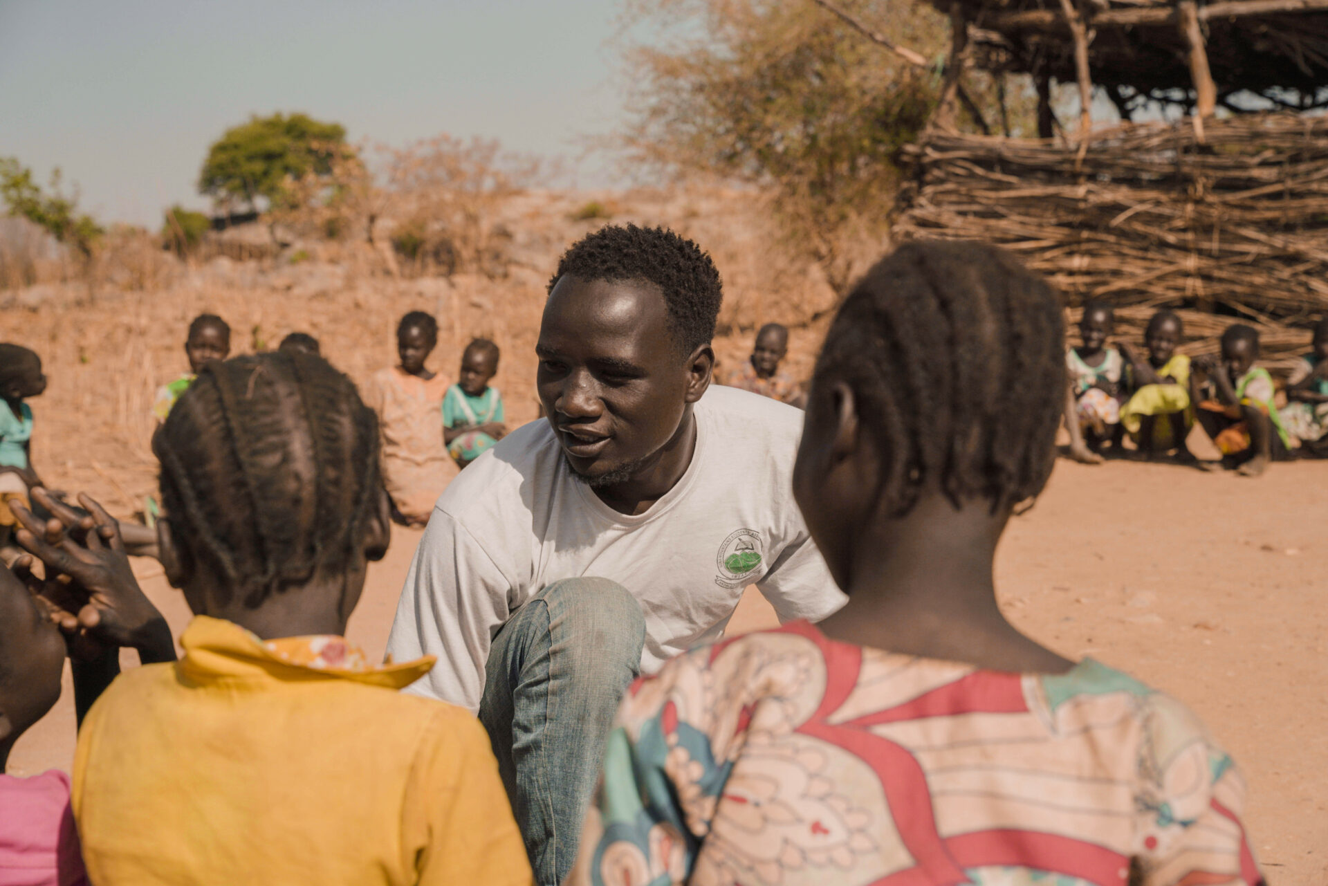 The most effective way to improve learning for children is to train a teacher (especially in a war zone) through sponsorship.